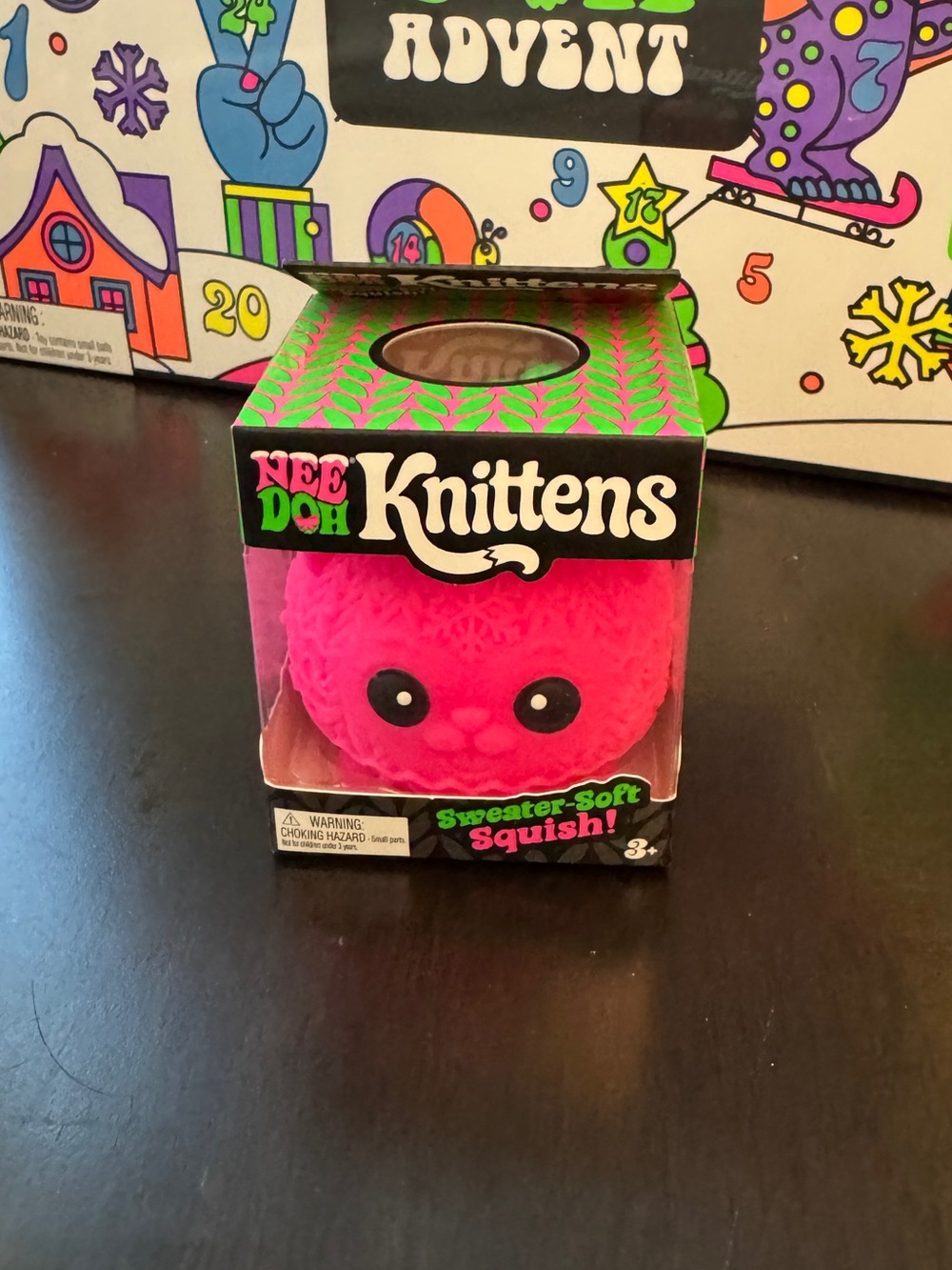 NeeDoh Knitten Pink RARE 100% AUTHENTIC